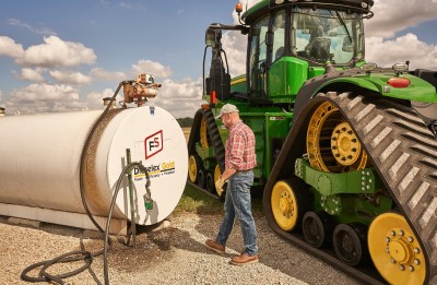 fuel tank on farm